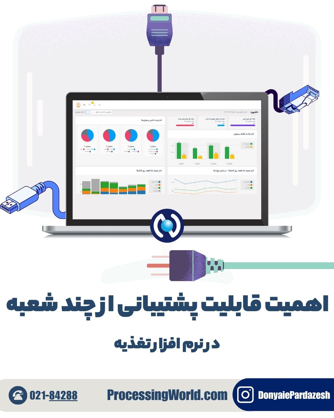 اهمیت قابلیت پشتیبانی از چند شعبه در نرم افزار تغذیه